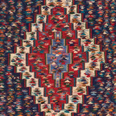 Senneh Kilim (3.8 x 4.5)ft