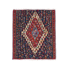 Senneh Kilim (3.8 x 4.5)ft