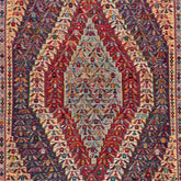 Senneh Kilim (6.3 x 9.1)ft