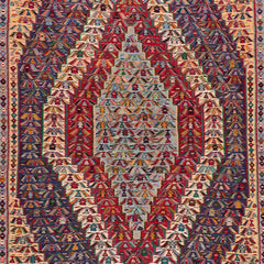 Senneh Kilim (6.3 x 9.1)ft