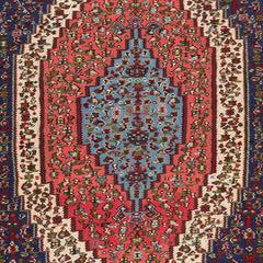Senneh Kilim (6.6 x 9.5)ft