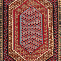 Senneh Kilim (6.2 x 8.9)ft