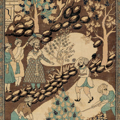 Pictorial Rug (4.3 x 6.7)ft