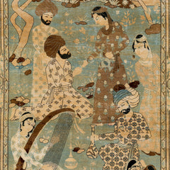 Pictorial Rug (4.5 x 7.4)ft