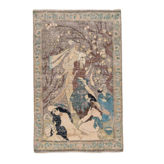 Pictorial Rug (3.3 x 4.5)ft