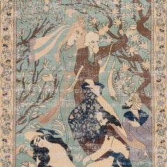 Pictorial Rug (3.3 x 4.8)ft