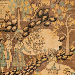 Pictorial Rug (4.3 x 7.6)ft