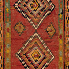 Ardebil Kilim (3.8 x 11.4)ft