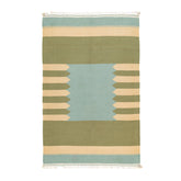 Woollen Dhurrie (3.8 x 5.9)ft