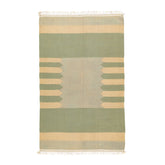 Woollen Dhurrie (3.7 x 5.8)ft