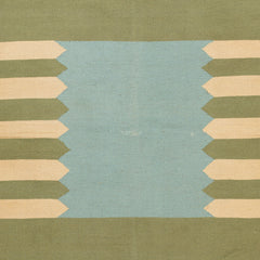 Woollen Dhurrie (3.7 x 5.9)ft