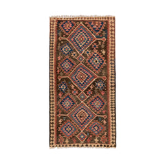 Ardebil Kilim (3.6 x 7.4)ft