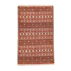 Turkmen Kilim (3.7 x 6.1)ft