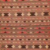Turkmen Kilim (3.9 x 6.2)ft