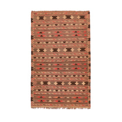 Turkmen Kilim (3.9 x 6.2)ft