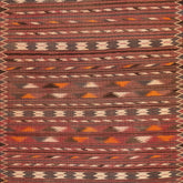 Turkmen Kilim (3.6 x 6.2)ft