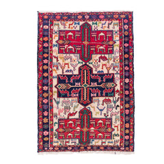 Soumak Kilim (3.4 x 4.8)ft