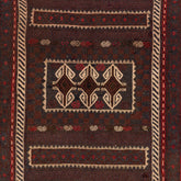 Golbarjasta Kilim (4.1 x 7.8)ft