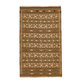 Turkmen Kilim (3.8 x 6.5)ft