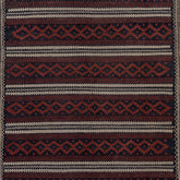Golbarjasta Kilim (6.3 x 9.6)ft