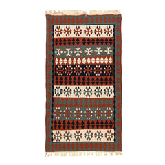 Ardebil Kilim (3.3 x 5.8)ft