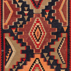 Ardebil Kilim (4.5 x 12.4)ft