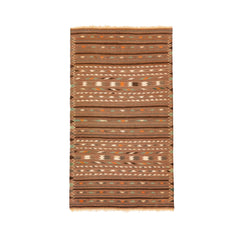 Turkmen Kilim (3.5 x 6.3)ft