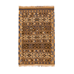 Turkmen Kilim (3.7 x 5.8)ft
