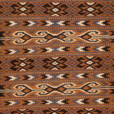 Turkmen Kilim (3.9 x 6.2)ft