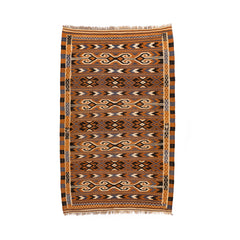 Turkmen Kilim (3.9 x 6.2)ft
