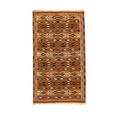 Turkmen Kilim (3.4 x 6.1)ft