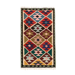 Ardebil Kilim (3.2 x 5.5)ft
