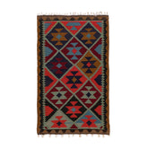 Ardebil Kilim (3.2 x 5.3)ft