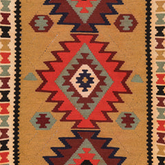 Ardebil Kilim (3.4 x 5.5)ft
