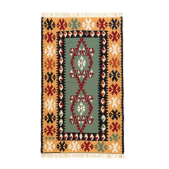 Ardebil Kilim (3.2 x 5.5)ft