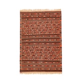 Turkmen Kilim (3.9 x 5.9)ft