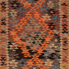 Ardebil Kilim (3.9 x 8.9)ft