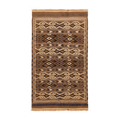 Turkmen Kilim (3.6 x 6.4)ft