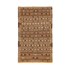 Turkmen Kilim (3.5 x 5.8)ft