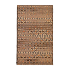 Turkmen Kilim (3.8 x 6.2)ft