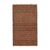 Turkmen Kilim (3.7 x 6.2)ft