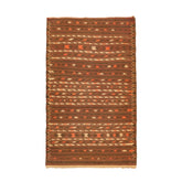 Turkmen Kilim (3.8 x 6.2)ft