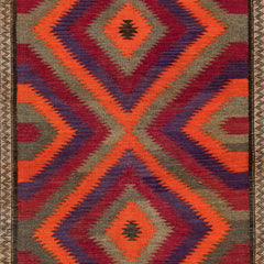 Ardebil Kilim (3.7 x 10.2)ft