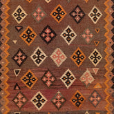 Ardebil Kilim (4.2 x 7.8)ft