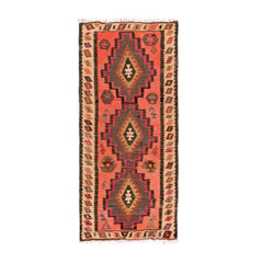 Ardebil Kilim (3.7 x 8.3)ft