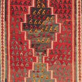 Ardebil Kilim (3.8 x 8.2)ft
