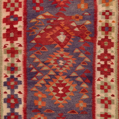 Ardebil Kilim (4.2 x 9.9)ft