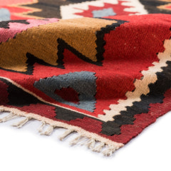 Ardebil Kilim (3.2 x 5.3)ft