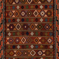 Soumak Kilim (4.1 x 7.5)ft