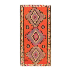 Ardebil Kilim (4.3 x 8.1)ft